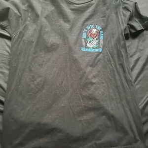 Men's Black Graphic T-Shirt